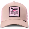 beige-rosa-trucker-cap-do-nothing-club-hft-dnc-pool-von-djinns