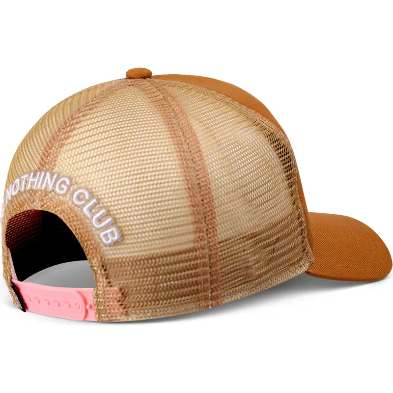 gorra-trucker-marron-do-nothing-club-hft-dnc-pool-de-djinns