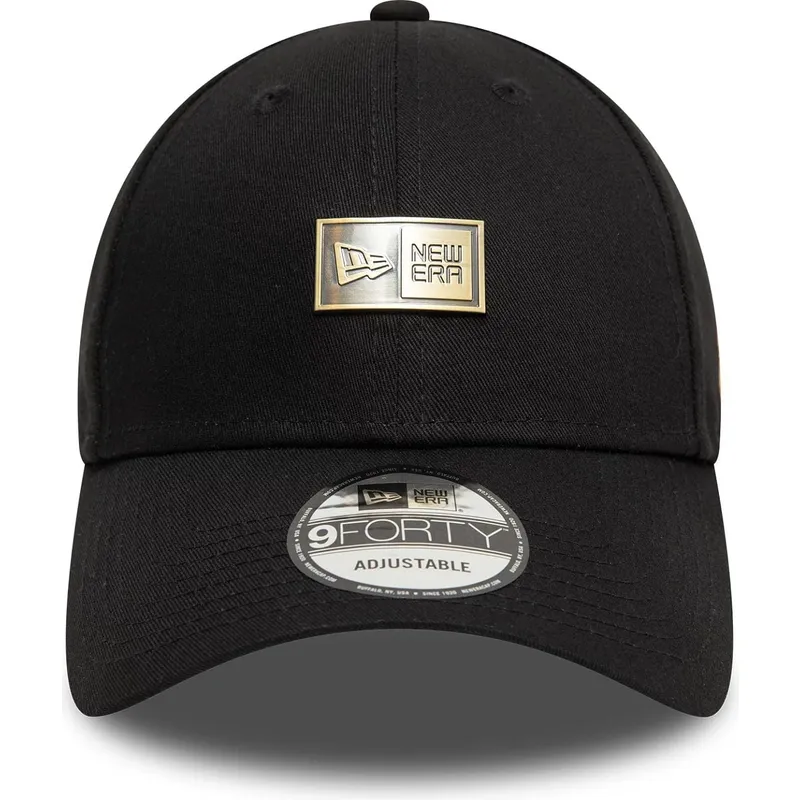 czarna-zakrzywiona-czapka-z-daszkiem-regulowana-9forty-badge-od-new-era