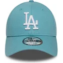 cappellino-curva-azzurro-regolabile-9forty-league-essential-dei-los-angeles-dodgers-mlb-di-new-era