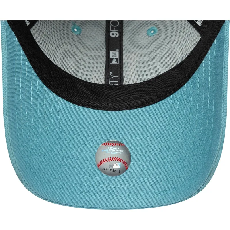 cappellino-curva-azzurro-regolabile-9forty-league-essential-dei-los-angeles-dodgers-mlb-di-new-era