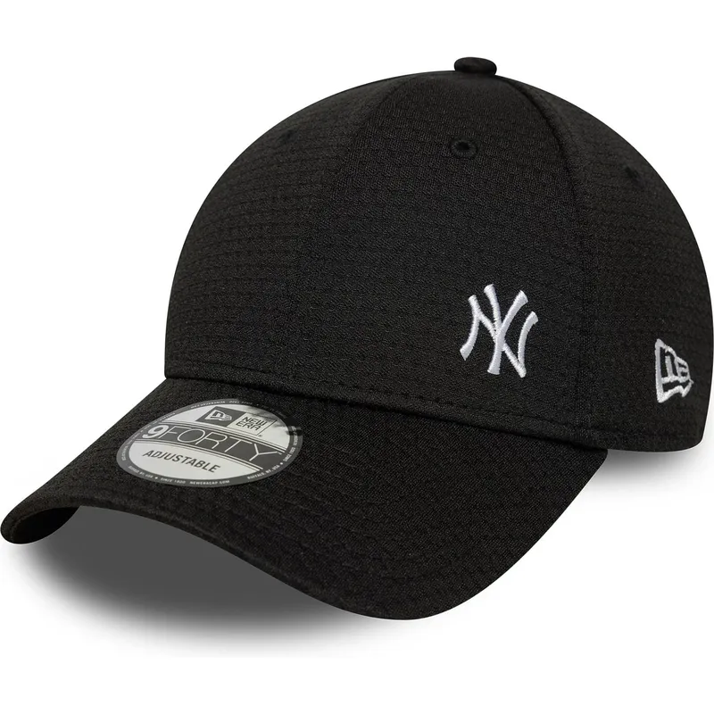 cappellino-curvo-nero-snapback-9forty-flawless-mesh-di-new-york-yankees-mlb-di-new-era