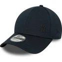 cappellino-visiera-curva-blu-marino-snapback-con-logo-blu-9forty-flawless-mesh-di-new-york-yankees-mlb-di-new-era