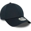 morkbla-snapback-keps-med-bojd-skarm-och-bla-logotyp-9forty-flawless-mesh-new-york-yankees-mlb-fran-new-era