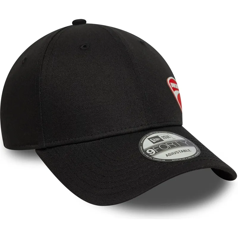 schwarze-verstellbare-curved-cap-9forty-flawless-von-ducati-motor-motogp-von-new-era