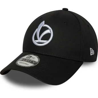 New Era Curved Brim 9FORTY Seasonal Vespa Piaggio Black Adjustable Cap