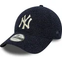 marineblaue-verstellbare-curved-cap-9forty-borg-der-new-york-yankees-mlb-von-new-era