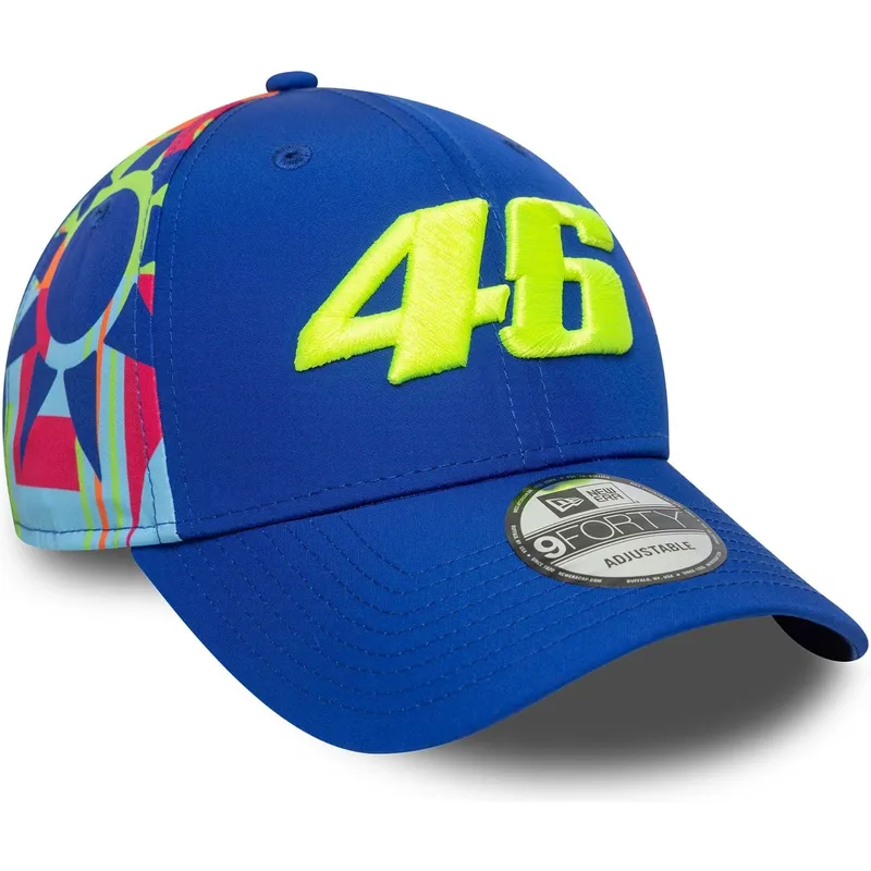 cappellino-curvo-blu-snapback-9forty-fanwear-di-valentino-rossi-vr46-motogp-di-new-era