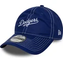 regulowana-niebieska-czapka-z-zakrzywionym-daszkiem-9twenty-contrast-stitch-los-angeles-dodgers-mlb-od-new-era