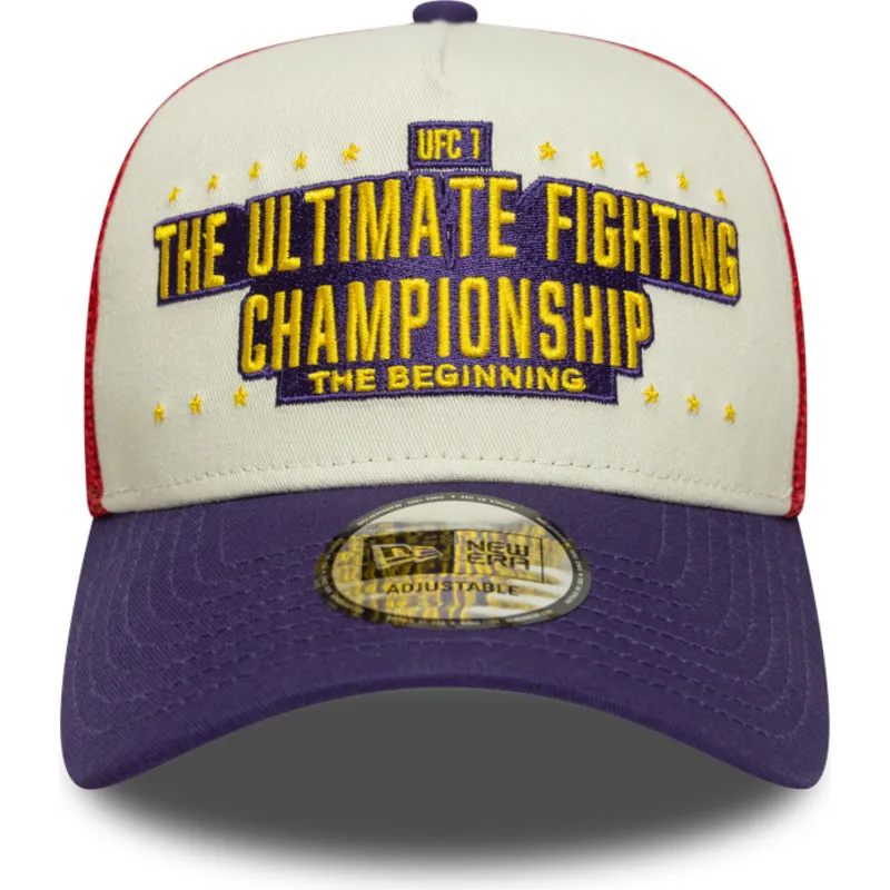 mehrfarbige-trucker-cap-a-frame-von-ufc-ultimate-fighting-championship-von-new-era