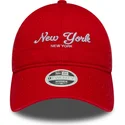 new-era-9twenty-new-york-city-orange-justerbar-bojd-keps-for-kvinnor