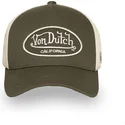 czapka-trucker-zielono-bezowa-regulowana-lof-b32-von-dutch
