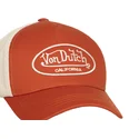 czapka-trucker-pomaranczowo-bezowa-regulowana-lof-b33-od-von-dutch