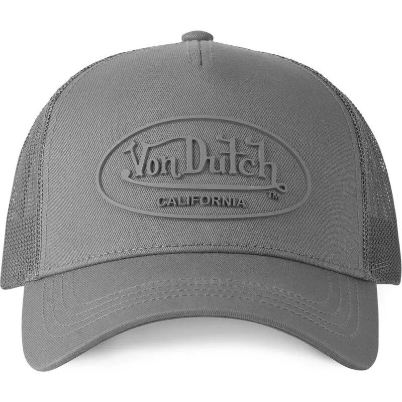 trucker-kappe-grau-log16-von-von-dutch