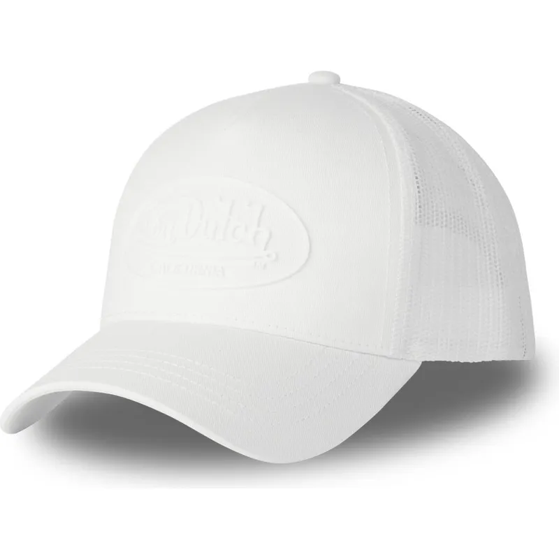 cappellino-trucker-bianco-log17-di-von-dutch
