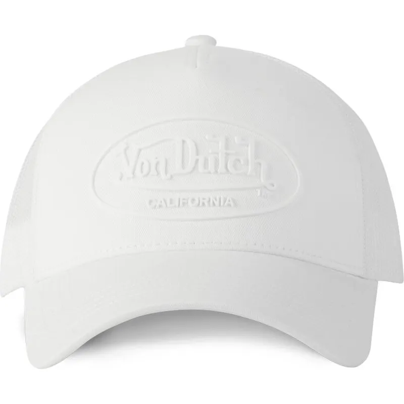 cappellino-trucker-bianco-log17-di-von-dutch
