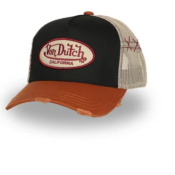 Czapka trucker wielokolorowa USED 09 od Von Dutch