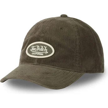 Mützen gebogen grün verstellbares band LOG07 von Von Dutch