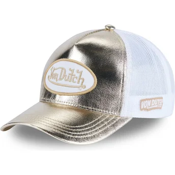 Gorra trucker dorata REG G di Von Dutch