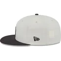 beige-und-schwarze-anliegende-flat-cap-59fifty-clr-dvlp-der-los-angeles-dodgers-mlb-von-new-era