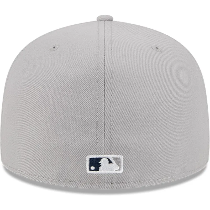 graue-angepasste-59fifty-cracked-flatcap-der-new-york-yankees-mlb-von-new-era