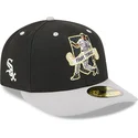 schwarz-graue-gebogene-kappe-59fifty-player-frank-thomas-chicago-white-sox-mlb-von-new-era