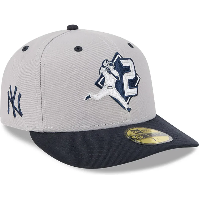 mutzen-gebogen-grau-angepasst-59fifty-player-derek-jeter-der-new-york-yankees-mlb-von-new-era mutzen-gebogen-grau-angepasst-59fifty-player-derek-jeter-der-new-york-yankees-mlb-von-new-era