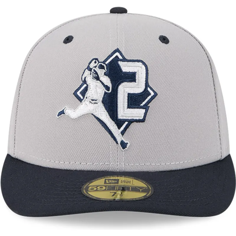 mutzen-gebogen-grau-angepasst-59fifty-player-derek-jeter-der-new-york-yankees-mlb-von-new-era mutzen-gebogen-grau-angepasst-59fifty-player-derek-jeter-der-new-york-yankees-mlb-von-new-era