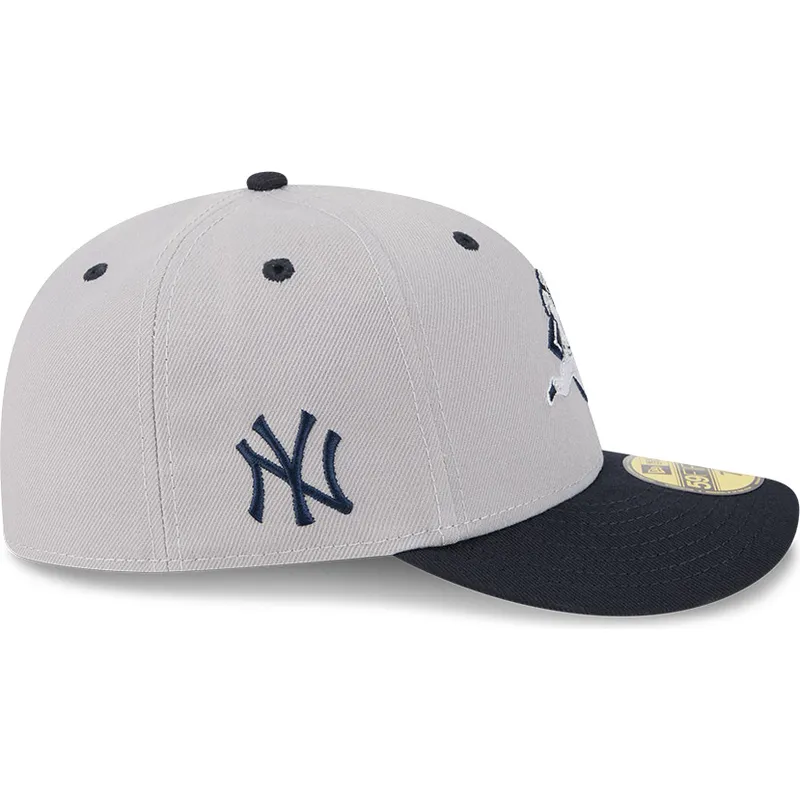 mutzen-gebogen-grau-angepasst-59fifty-player-derek-jeter-der-new-york-yankees-mlb-von-new-era mutzen-gebogen-grau-angepasst-59fifty-player-derek-jeter-der-new-york-yankees-mlb-von-new-era