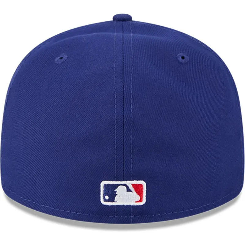 flache-blaue-angepasste-59fifty-retro-crown-a-frame-easy-kappe-der-los-angeles-dodgers-mlb-von-new-era