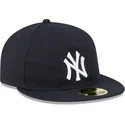 granatowa-plaska-czapka-dopasowana-59fifty-retro-crown-a-frame-easy-new-york-yankees-mlb-new-era