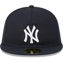 cappello-piatto-blu-navy-chiuso-59fifty-retro-crown-a-frame-easy-dei-new-york-yankees-mlb-di-new-era