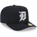 marineblaue-gebogene-verstellbare-59fifty-a-frame-wired-kappe-von-detroit-tigers-mlb-von-new-era