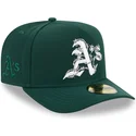 grune-gebogene-verstellbare-59fifty-a-frame-wired-kappe-von-oakland-athletics-mlb-von-new-era