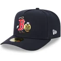 marineblaue-gebogene-verstellbare-59fifty-a-frame-cartoon-kappe-von-boston-red-sox-mlb-von-new-era