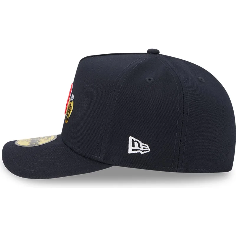 marineblaue-gebogene-verstellbare-59fifty-a-frame-cartoon-kappe-von-boston-red-sox-mlb-von-new-era marineblaue-gebogene-verstellbare-59fifty-a-frame-cartoon-kappe-von-boston-red-sox-mlb-von-new-era