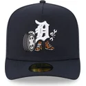 marineblaue-gebogene-verstellbare-59fifty-a-frame-cartoon-kappe-von-detroit-tigers-mlb-von-new-era