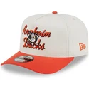 beige-und-orange-gebogene-snapback-kappe-9fifty-a-frame-chainstitch-der-anaheim-ducks-nhl-von-new-era