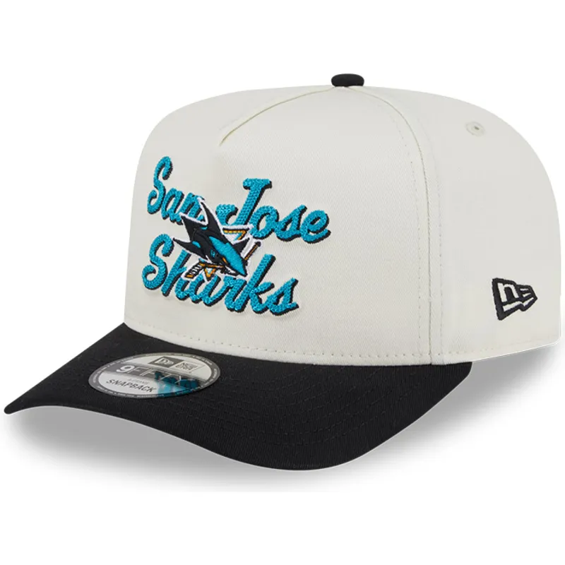 snapback-9fifty-a-frame-chainstitch-san-jose-sharks-nhl-new-era