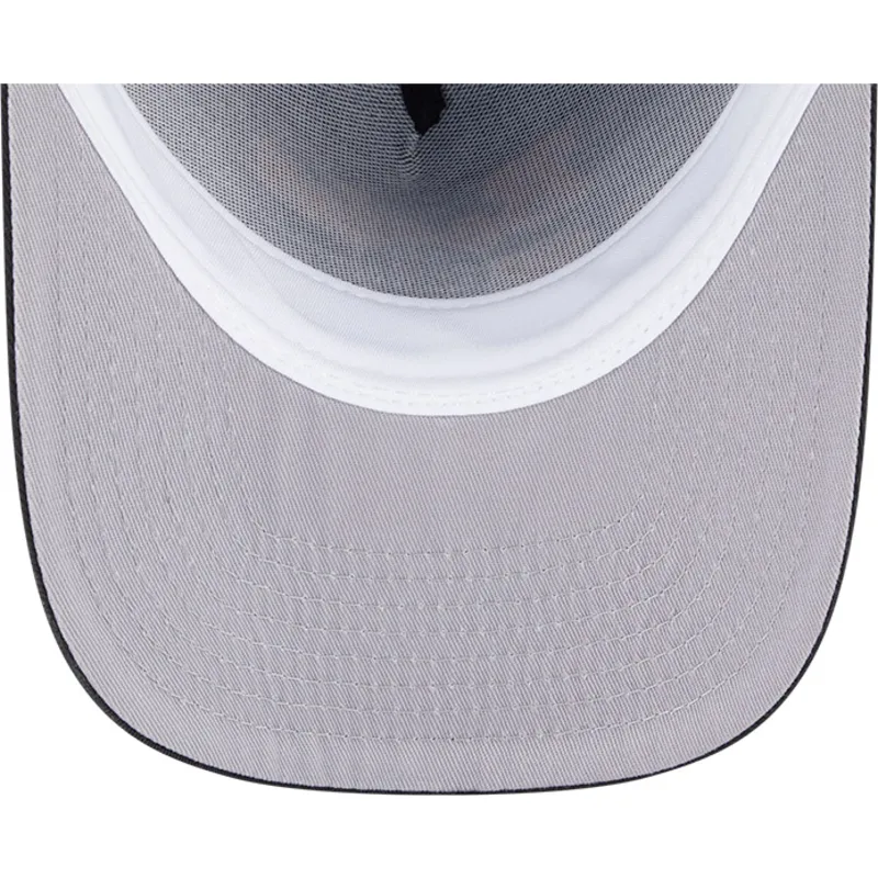 cappellino-nero-con-visiera-curva-snapback-9fifty-a-frame-chainstitch-dei-boston-bruins-nhl-di-new-era