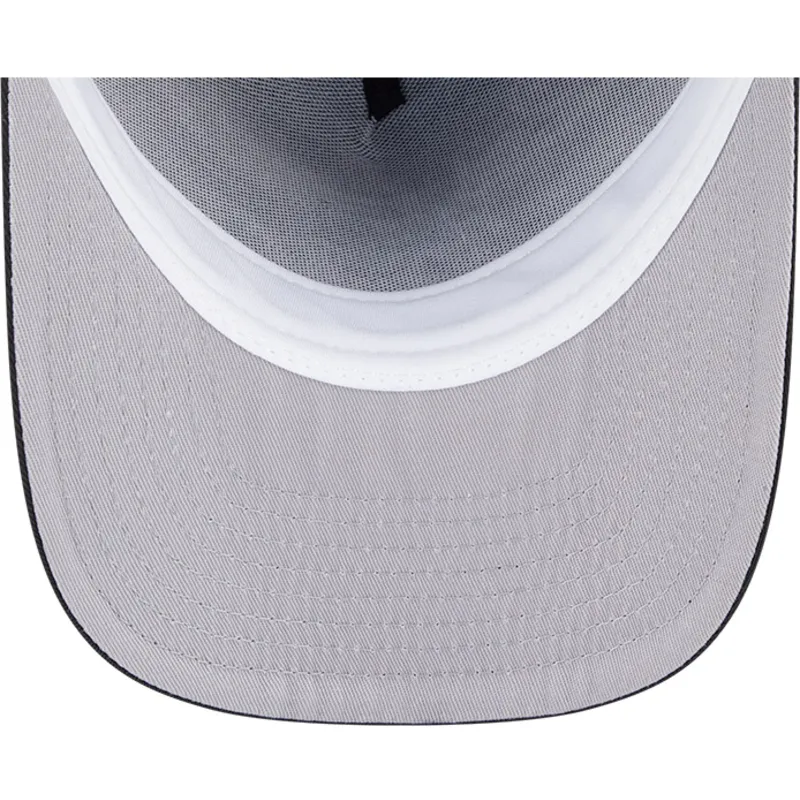 cappellino-curvo-nero-snapback-9fifty-a-frame-chainstitch-dei-los-angeles-kings-nhl-di-new-era