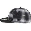 cappellino-nero-snapback-piatto-9fifty-retro-crown-plaid-dei-detroit-tigers-mlb-di-new-era