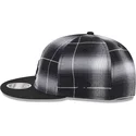 cappello-nero-snapback-9fifty-retro-crown-plaid-dei-los-angeles-dodgers-mlb-di-new-era