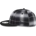 schwarze-flache-snapback-kappe-9fifty-retro-crown-plaid-der-oakland-athletics-mlb-von-new-era