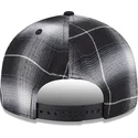 czarna-czapka-z-daszkiem-snapback-9fifty-retro-crown-plaid-oakland-athletics-mlb-marki-new-era