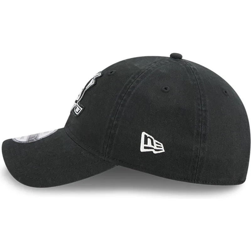 schwarze-verstellbare-curved-cap-9twenty-stamp-der-anaheim-ducks-nhl-von-new-era