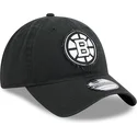 schwarze-verstellbare-9twenty-curved-cap-boston-bruins-nhl-von-new-era