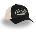 cappello-trucker-nero-e-beige-regolabile-lof-b30-di-von-dutch