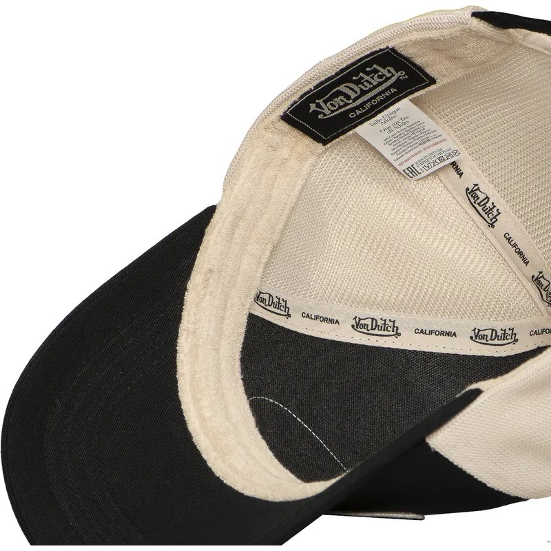cappello-trucker-nero-e-beige-regolabile-lof-b30-di-von-dutch