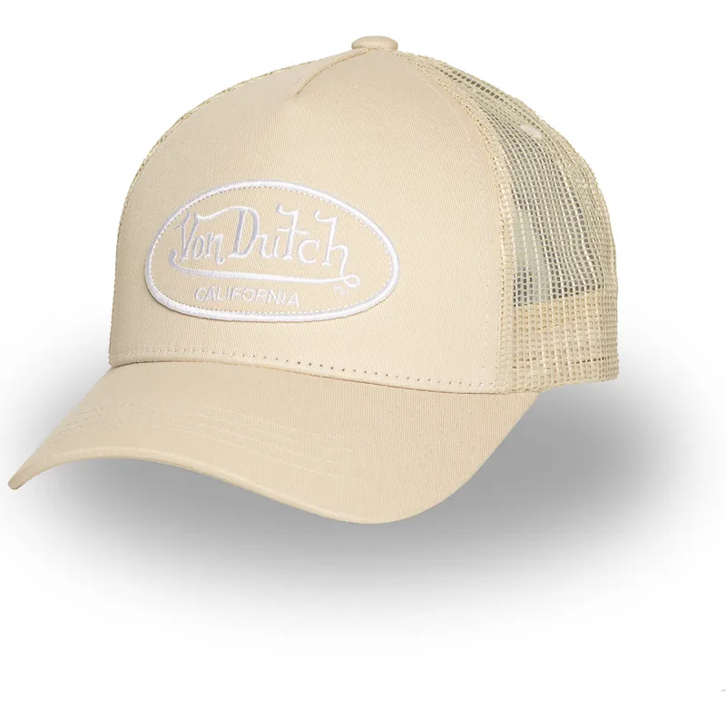 cappello-trucker-beige-regolabile-lof-b35-di-von-dutch